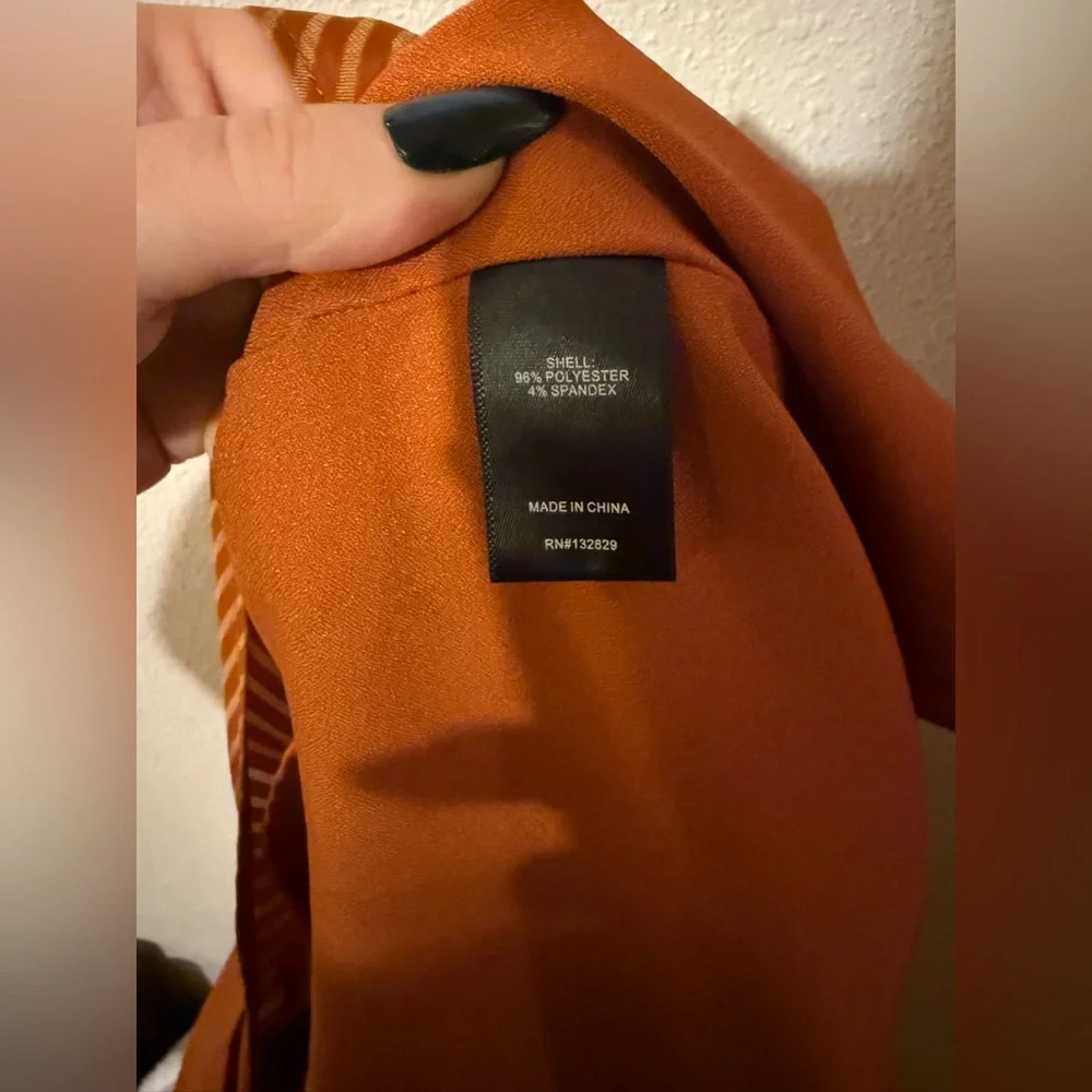 NBD WAVERLY MINI DRESS COPPER SMALL
